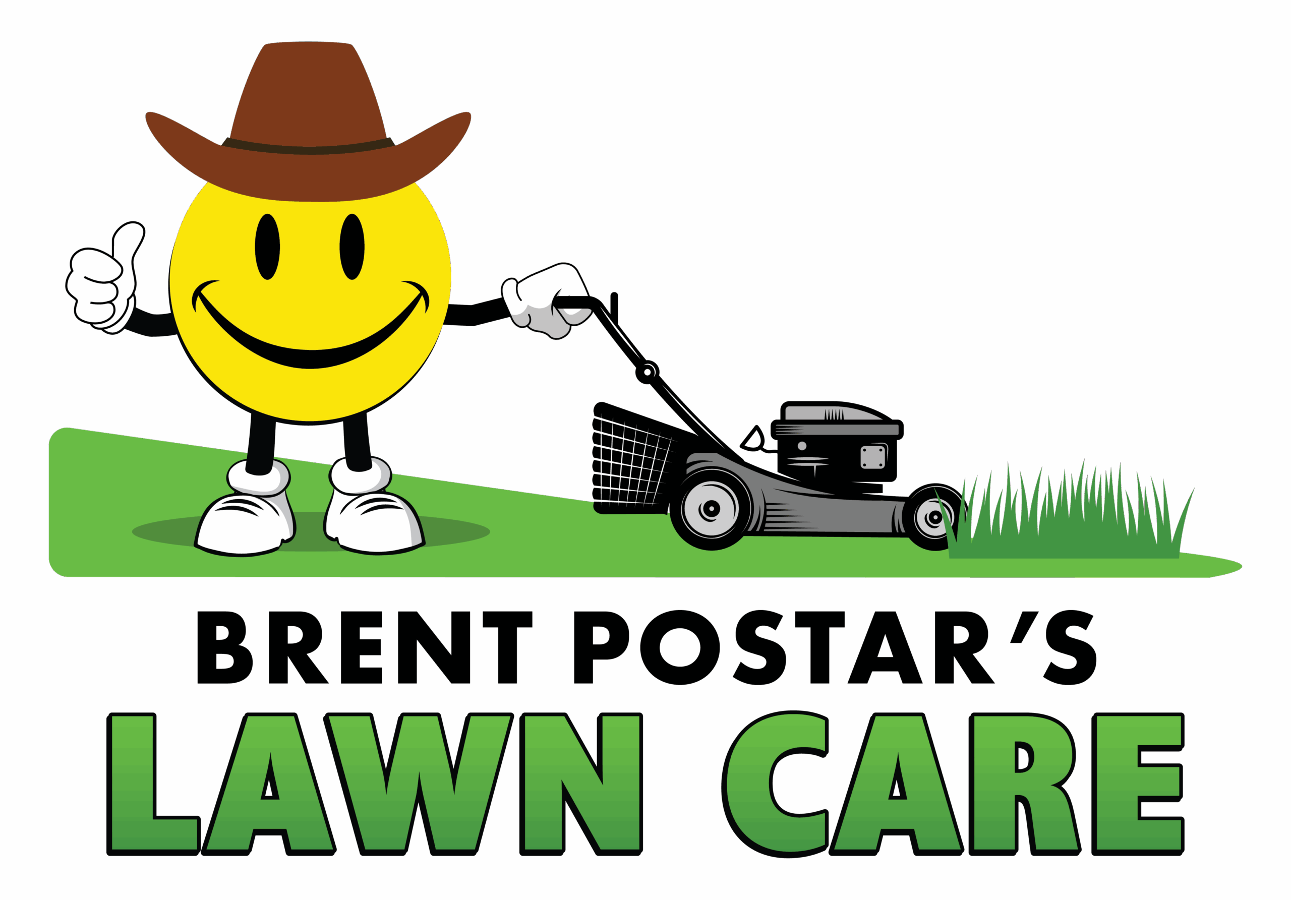 Brent Postar's Lawn Care Logo